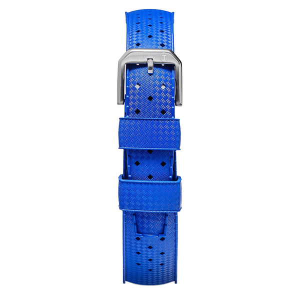 TROPIC Royal Blue Rubber Watch Strap | Holben's