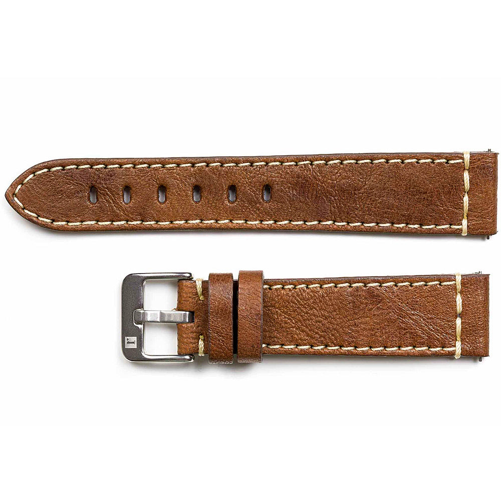 ColaReb Parma Brown Sheepskin Leather Watch Strap - Holben's Fine Watch Bands