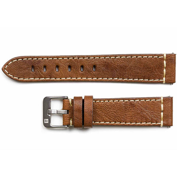ColaReb Parma Brown Sheepskin Leather Watch Strap - Holben's Fine Watch Bands