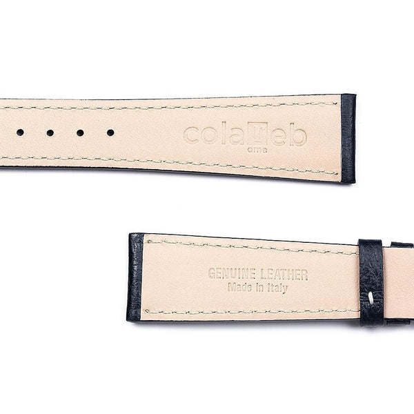 ColaReb Leather Watch Strap Verona Blue-Holben's Fine Watch Bands