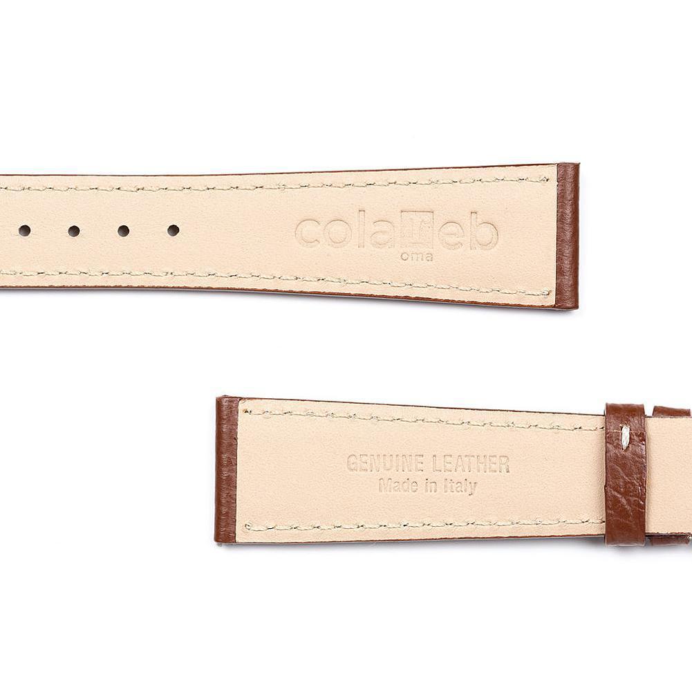 ColaReb Verona Brown Leather Watch Strap