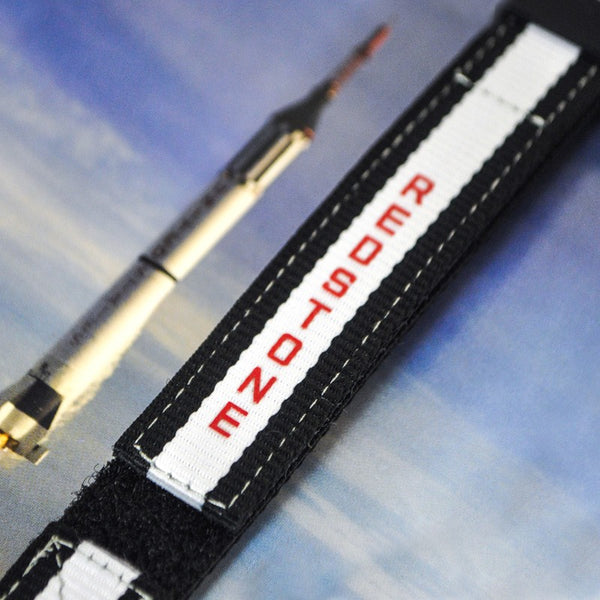 Haveston IVA Redstone Hook Loop Watch Strap - Holben's Fine Watch Bands