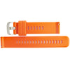 Bonetto Cinturini 330 Orange Rubber Quick Release Watch Strap - Holben's Fine Watch Bands