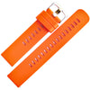 Bonetto Cinturini 330 Orange Rubber Quick Release Watch Strap - Holben's Fine Watch Bands