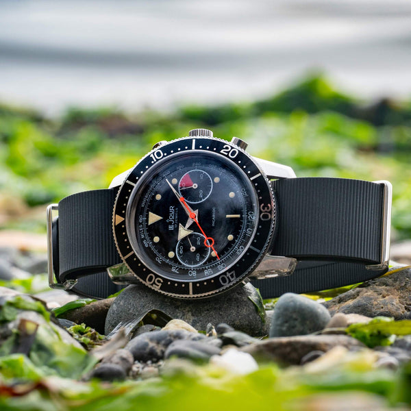 Quick Release Silicone Watch Straps | Aqua Blue | BARTON Watch Bands |  Barton Watch Bands