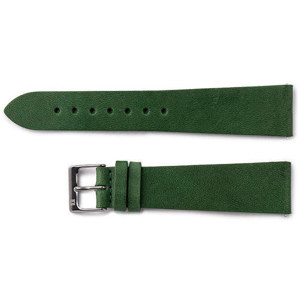 ColaReb Essential Green Leather Watch Strap | Holben's