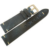 ColaReb Firenze Blue Leather Watch Strap - Holben's Fine Watch Bands