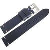 ColaReb Siena Blue Leather Watch Strap - Holben's Fine Watch Bands
