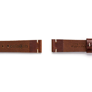 Siena Brown Leather Watch Strap