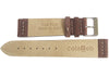 ColaReb Spoleto Brown Leather Watch Strap - Holben's Fine Watch Bands