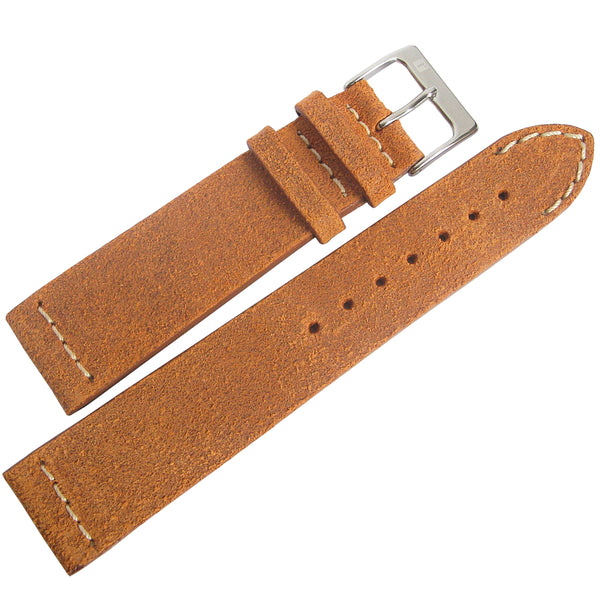 ColaReb Spoleto Rust Leather Watch Strap - Holben's Fine Watch Bands