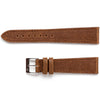 ColaReb Spoleto Stitching Brown Leather Watch Strap - Holben's Fine Watch Bands
