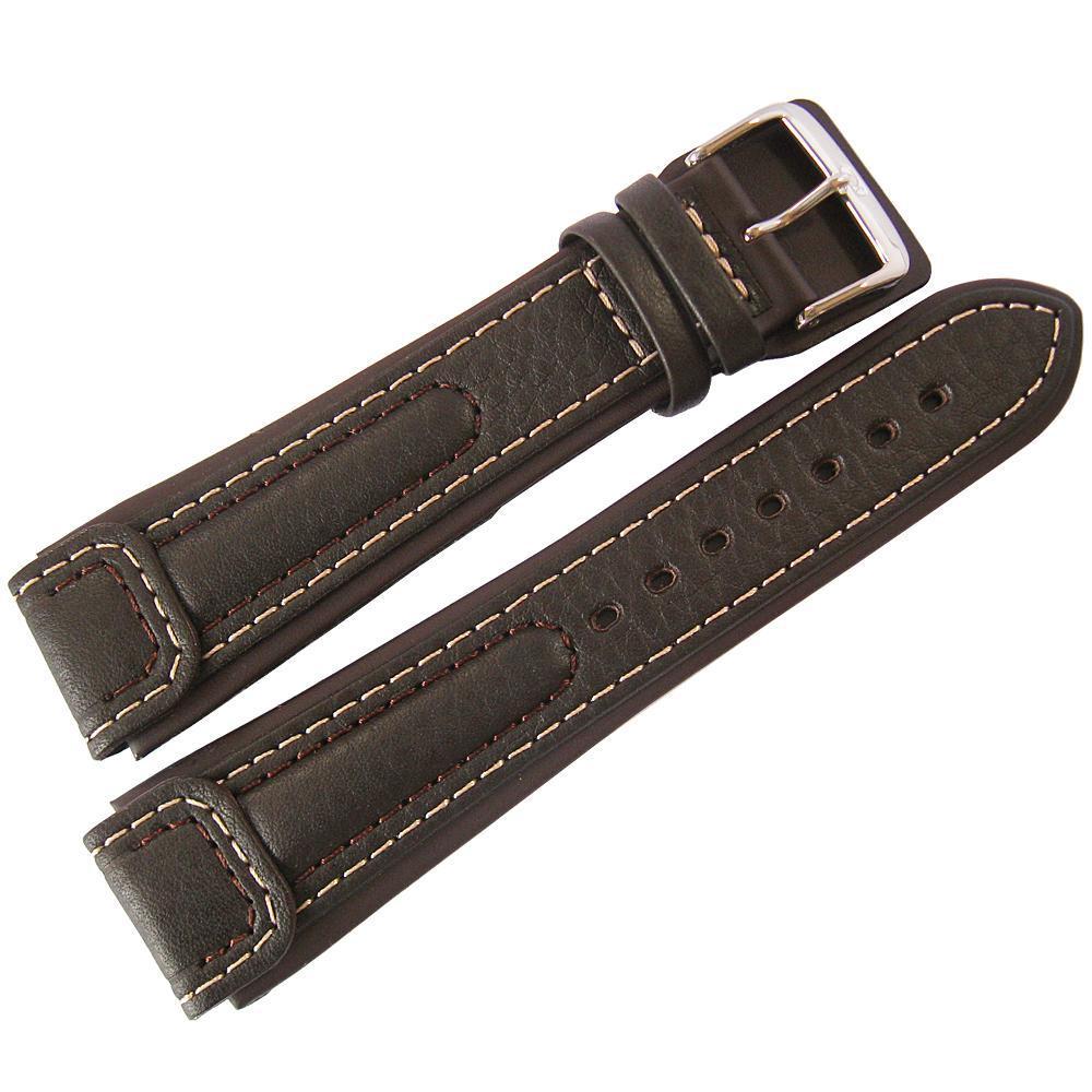 Di-Modell Chronissimo Leather Watch Strap Long Brown-Holben's Fine Watch Bands