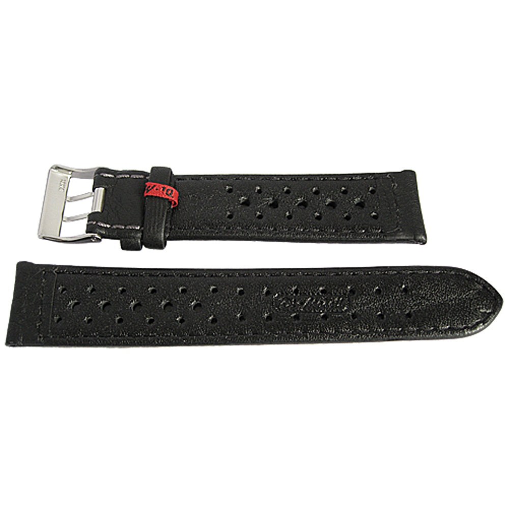 Di-Modell Rallye Black Leather Watch Strap-Holben's Fine Watch Bands