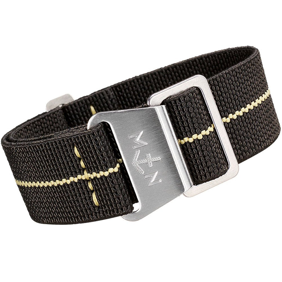Erika’s Originals Black Ops Sand 20mm elastic watch strap