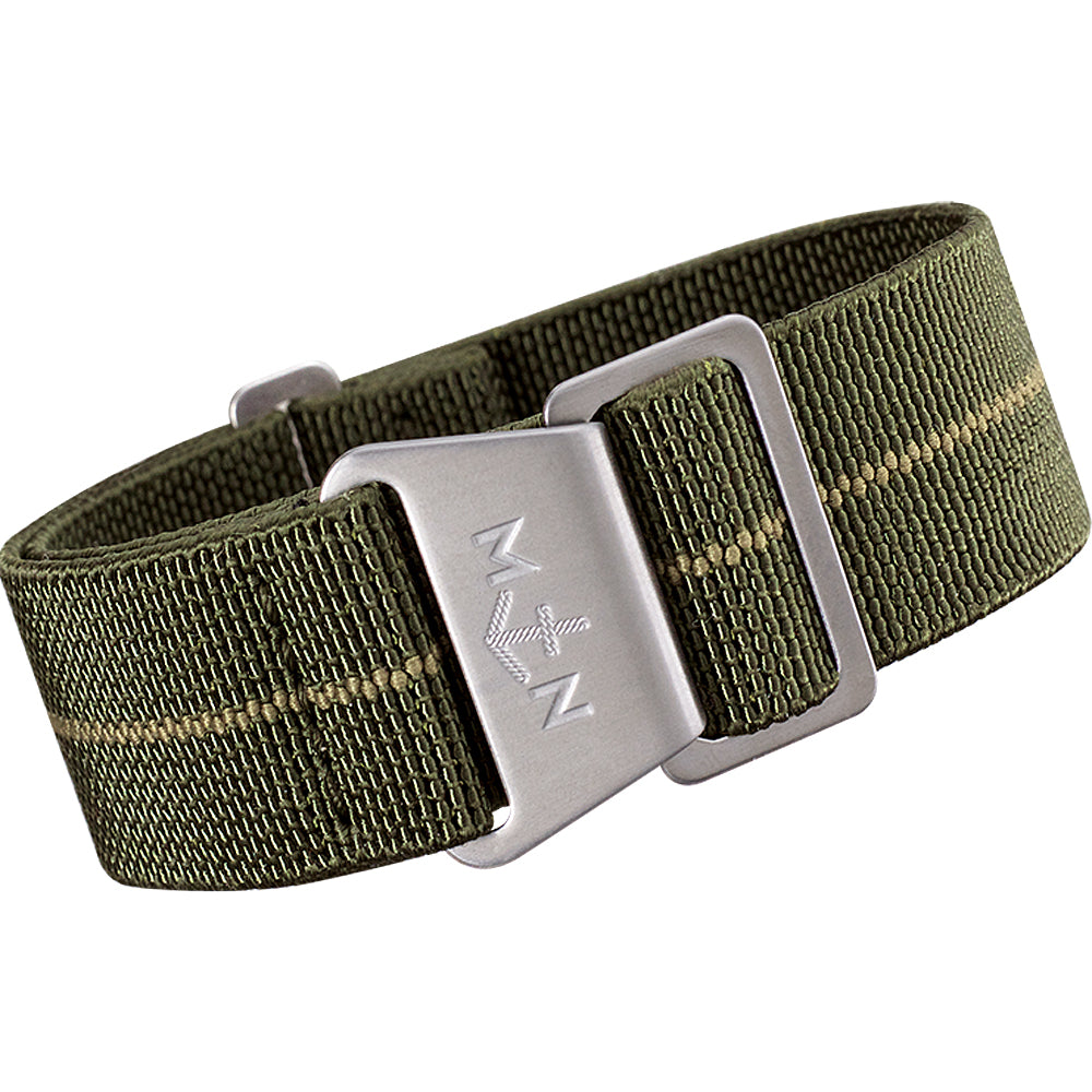 Erika's Originals MN Watch Strap Original Green Two Tone-Holben's Fine Watch Bands