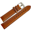 Fluco Casablanca Whiskey Leather Watch Strap - Holben's Fine Watch Bands