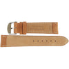 Fluco Chrono Nabucco Tan Leather Watch Strap - Holben's Fine Watch Bands