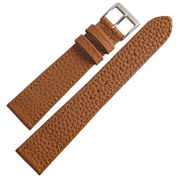 Fluco Deauville Whiskey Leather Watch Strap | Holben's