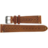 Fluco Hunter Racing Whiskey Leather Watch Strap - Holben's Fine Watch Bands
