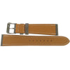 Fluco Biarritz Goatskin Leather Watch Strap Grey-Holben's Fine Watch Bands