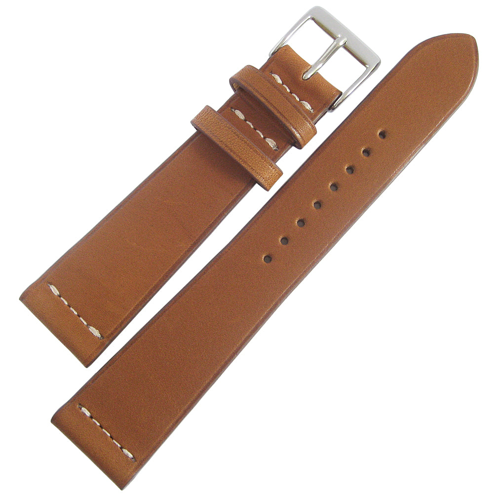 Fluco Paris Whiskey Haas NovoNappa Leather Watch Strap | Holben's