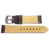 Fluco Snow Calf Brown Leather Watch Strap-Holben's Fine Watch Bands