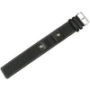 Fluco Vigo Riveted Cuff Black Leather Watch Strap-Holben's Fine Watch Bands