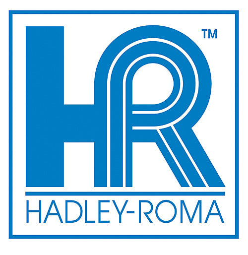 Hadley-Roma MS3345 Silicone Rubber Black Blue Stitch Watch Strap | Holben's