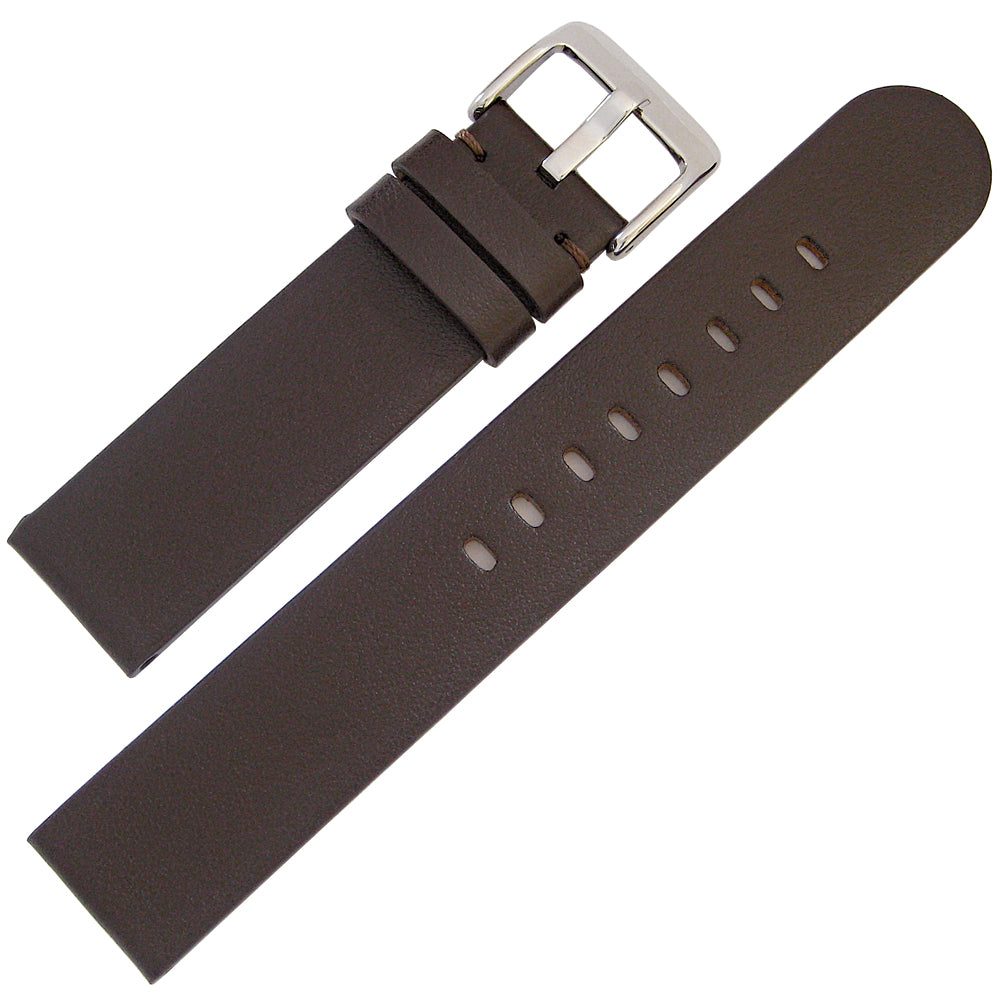 Hadley-Roma MS745 Apple Skin Brown Vegan Watch Strap - Holben's Fine Watch Bands