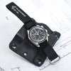 Haveston IVA LOS Hook Loop Black Watch Strap - Holben's Fine Watch Bands
