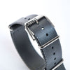 Haveston Hull Grey Watch Strap - Holben's Fine Watch Bands