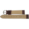 Hirsch Boston Brown Leather Watch Strap-Holben's Fine Watch Bands