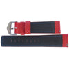 Hirsch Carbon Red Watch Strap—Holben's Fine Watch Bands