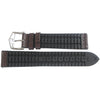 Hirsch George Alligator Brown Leather Watch Strap-Holben's Fine Watch Bands