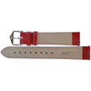 Hirsch Kansas Red Leather Watch Strap-Holben's Fine Watch Bands