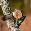 Hirsch Merino Brown Leather Watch Strap-Holben's Fine Watch Bands