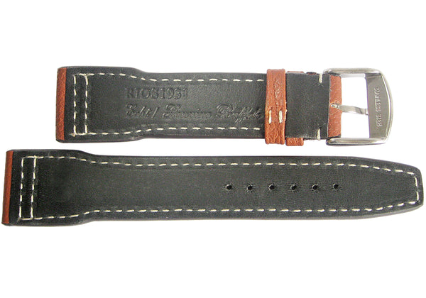 RIOS1931 Typhoon Cognac Buffalo Leather Watch Strap | Holben's