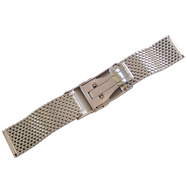 Koppel 38mm stainless steel mesh watch strap | Georg Jensen